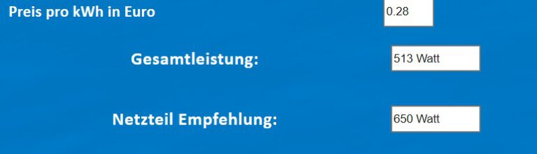 PC Watt Rechner Version 5.2020.26.0 Veröffentlicht — Nehisoft